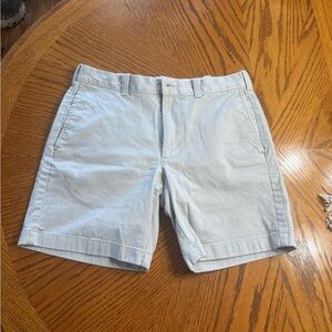 J. Crew Soft Gray Men's Flat Front Shorts